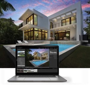 South Florida real estate virtual twilight photos